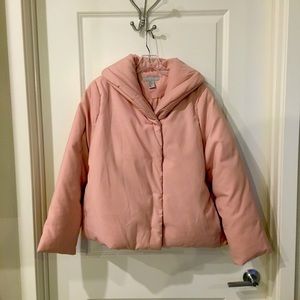 Pink H&M Puffer Coat/Parka. New. Very warm. NWOT.